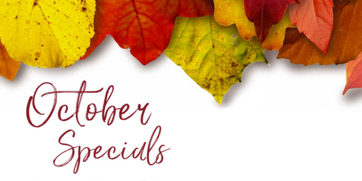 October Specials October Specials